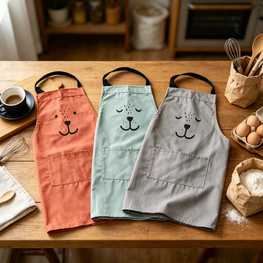 Home Cooking Classes - مريلة مطبخ للأطفال والكبار، مريلة للشواء