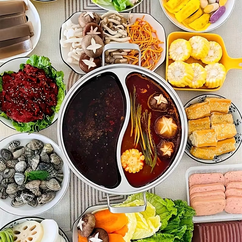 قدر طهي صيني مزدوج من الفولاذ  - مراجعة Home Cooking Chinese وسعره