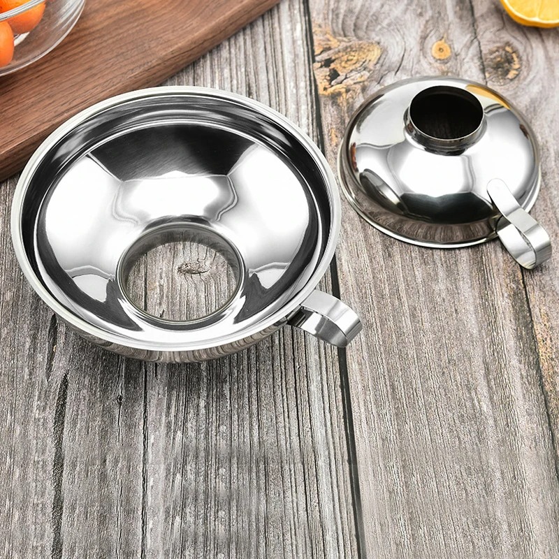 قمع مطبخ فاخر من الفولاذ المقا - مراجعة Home Cooking Oil وسعره