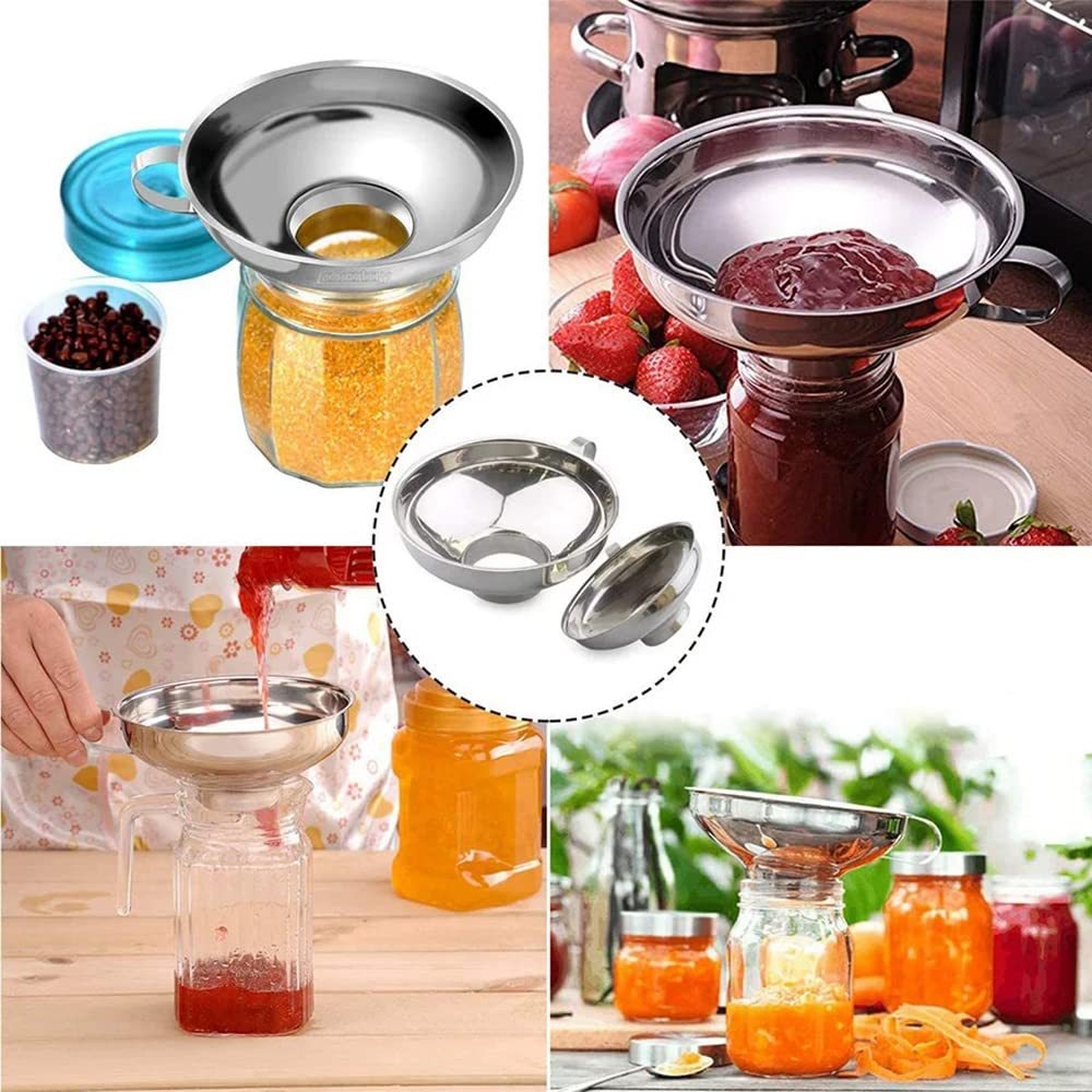 قمع مطبخ فاخر من الفولاذ المقا - مراجعة Home Cooking Oil وسعره