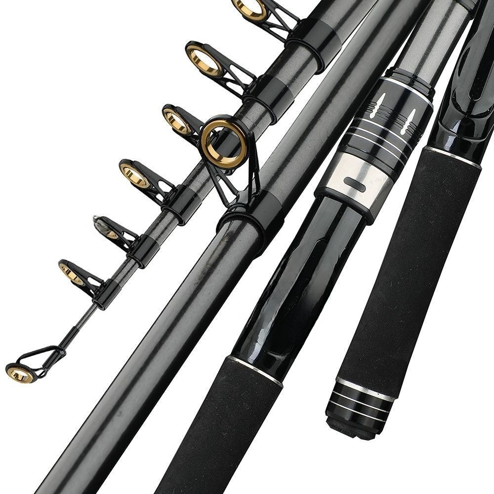 قصبة صيد قابلة للسحب من ألياف  - مراجعة Wok Carbon Steel وسعره
